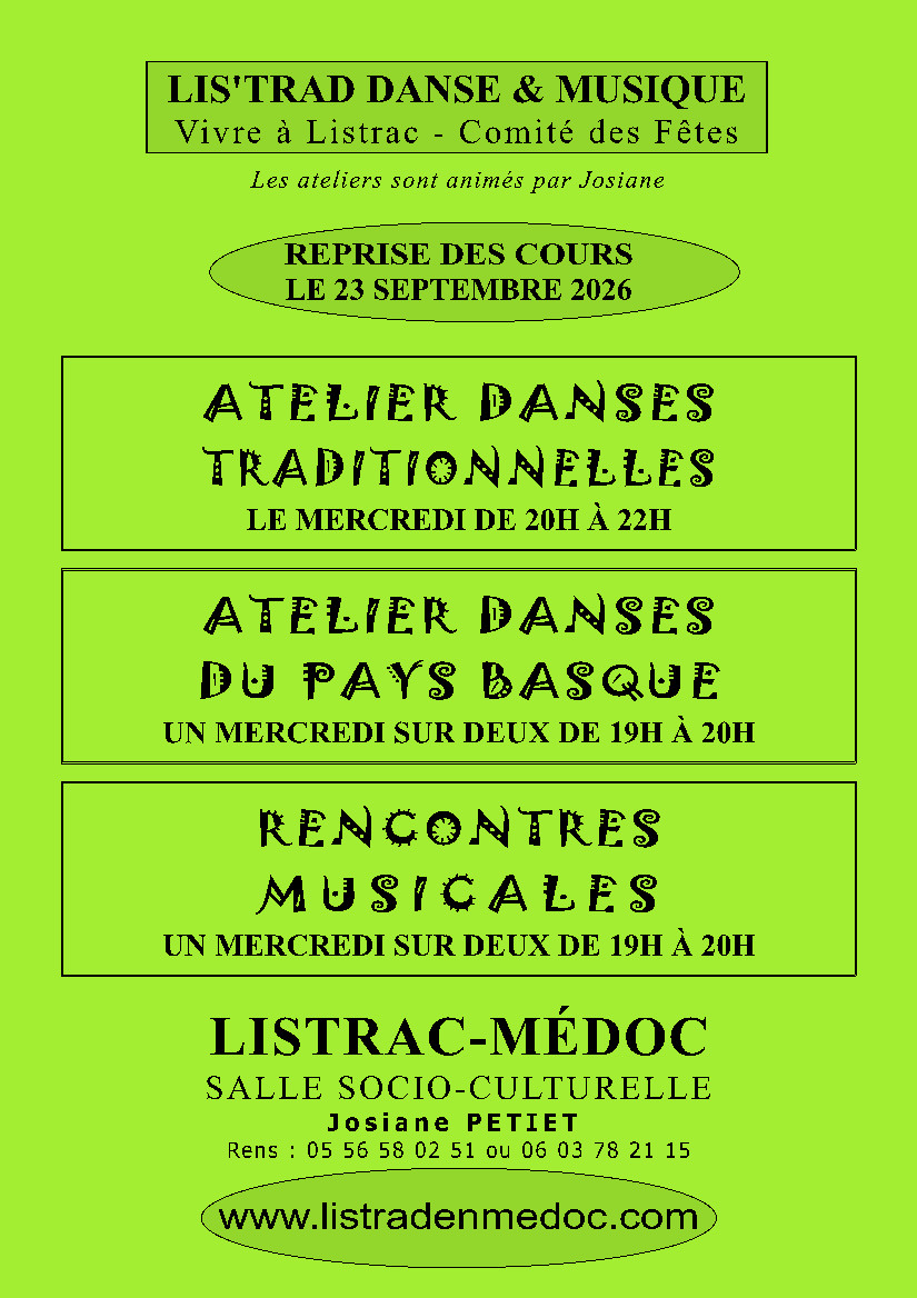 Listrad Ateliers 2026